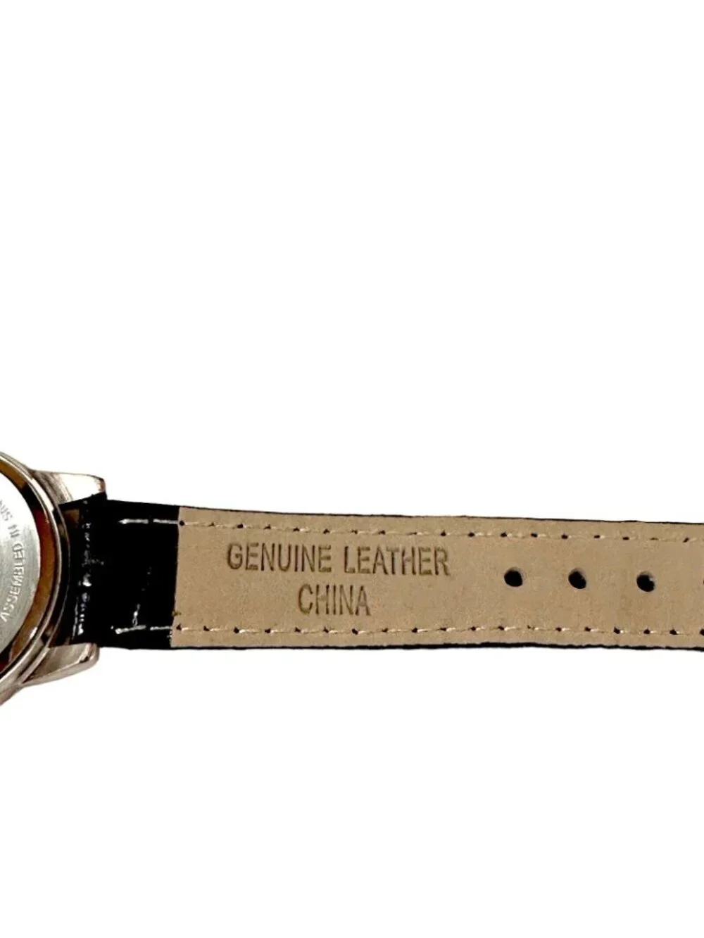 Disneyland Resort Limited Release Mickey Mouse Watch With Leather Strap Stainles